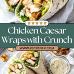 Chicken Caesar Wraps Recipe