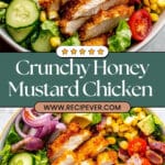 Honey Mustard Crispy Chicken Salad Recipe