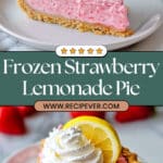 Frozen Strawberry Lemonade Pie Recipe