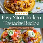 Mini Sheet Pan Tostadas Recipe