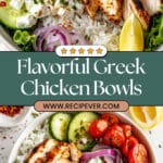 Greek Chicken Bowls Recipe