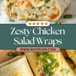 Toasted Chicken Salad Wrap Recipe