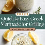 5-Minute Greek Marinade Recipe