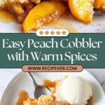 Easy Peach Cobbler Recipe