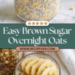 Brown Sugar Overnight Oats Recipe