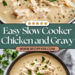 Slow Cooker Chicken and Gravy Recipe