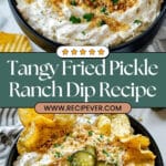 Fried Pickle Ranch Dip Recipe