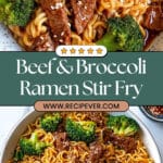 Beef and Broccoli Ramen Stir Fry Recipe