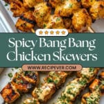Bang Bang Chicken Skewers Recipe