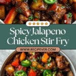 Jalapeno Chicken with Bell Peppers Recipe