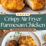 Air Fryer Parmesan Crusted Chicken Recipe