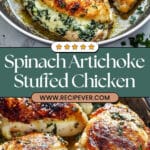 Spinach Artichoke Stuffed Chicken Breast Recipe
