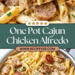 One Pot Cajun Chicken Alfredo Recipe