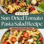 Sun Dried Tomato Pasta Salad Recipe