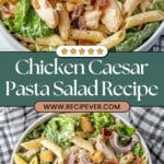 Chicken Caesar Pasta Salad Recipe