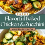 Easy Baked Chicken and Zucchini Recipe