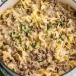 30-Minute Ground Beef Stroganoff Recipe