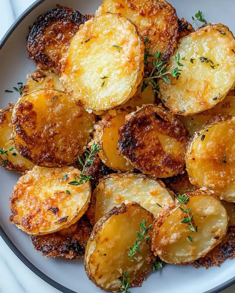 Parmesan Crusted Potatoes Recipe