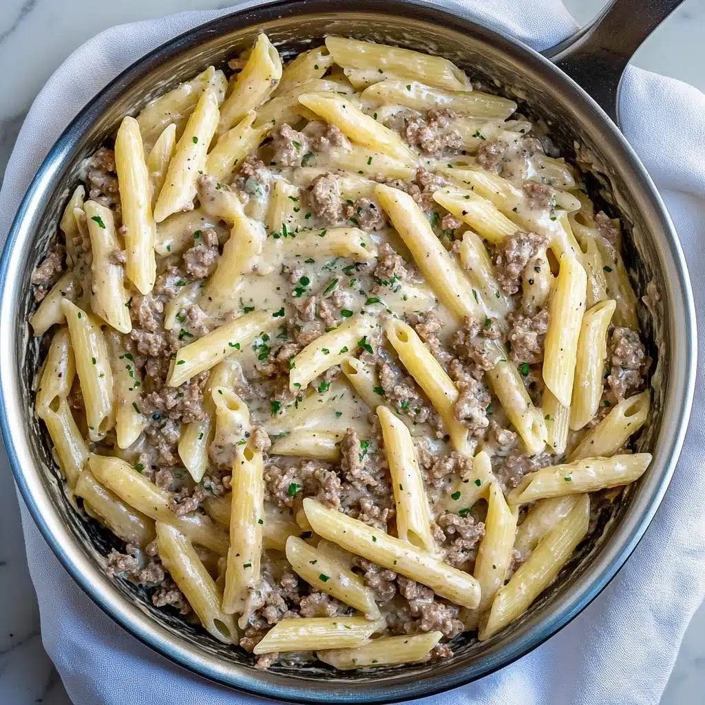 Creamy Sausage Pasta Recipe - Recipe Image