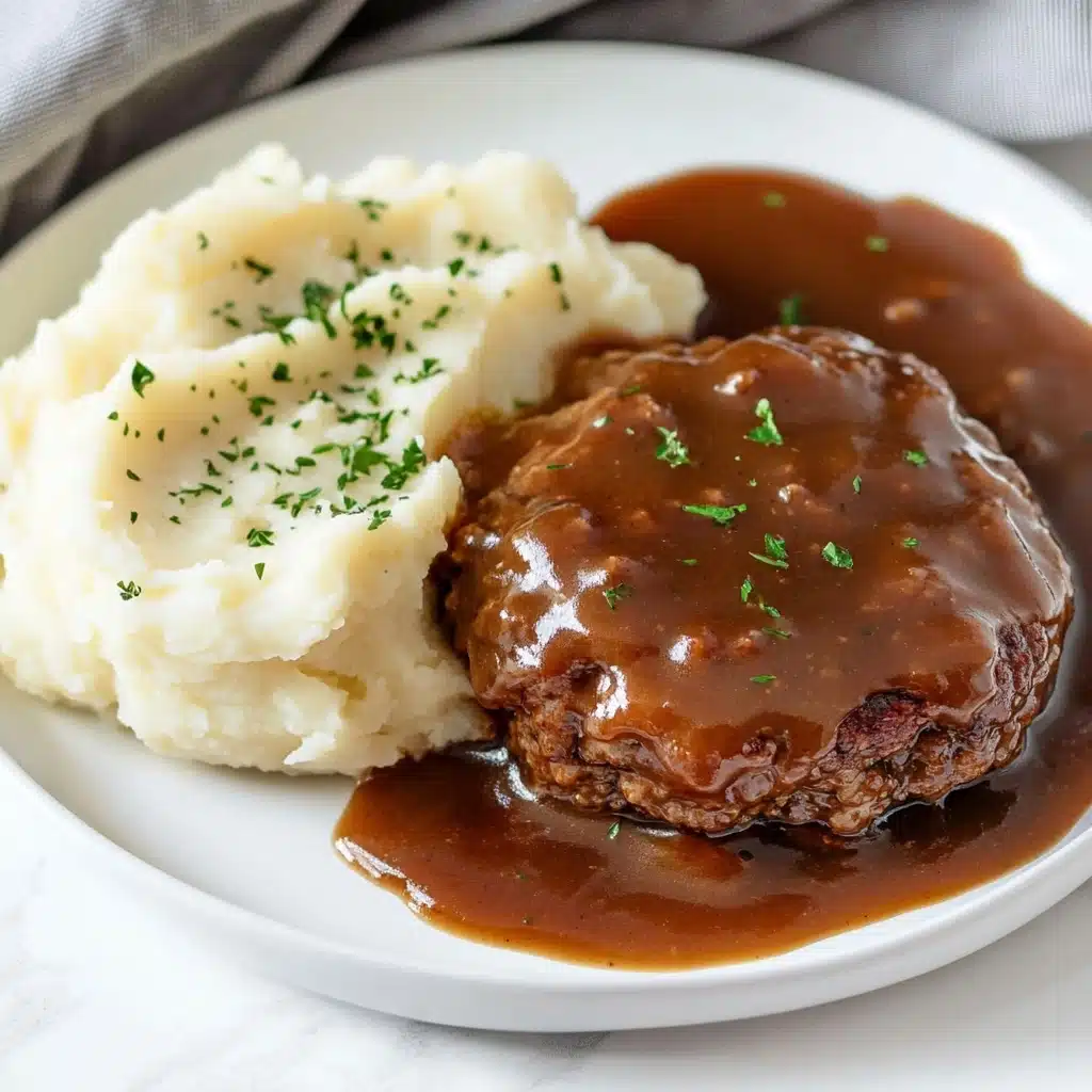 Easy Salisbury Steak Recipe - Recipe Image