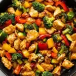 Chicken and Vegetables Skillet Recipe