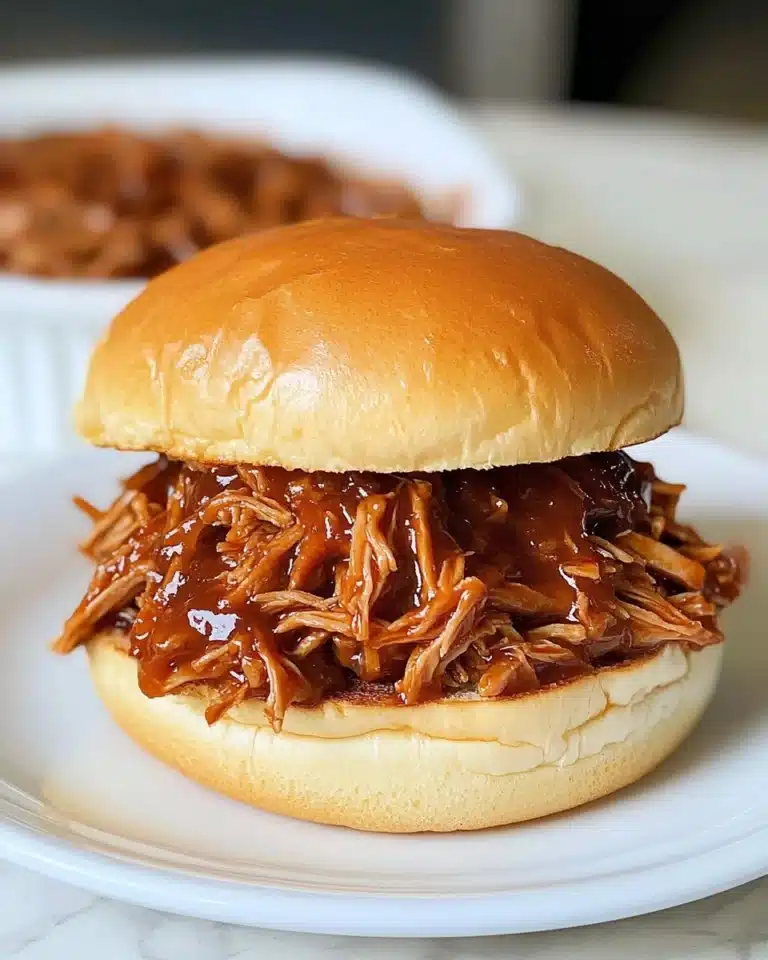 The Best Crockpot BBQ Chicken Recipe