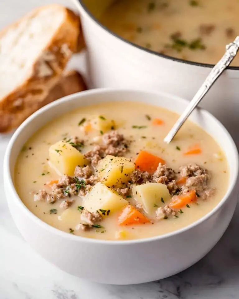 Cheeseburger Soup Recipe