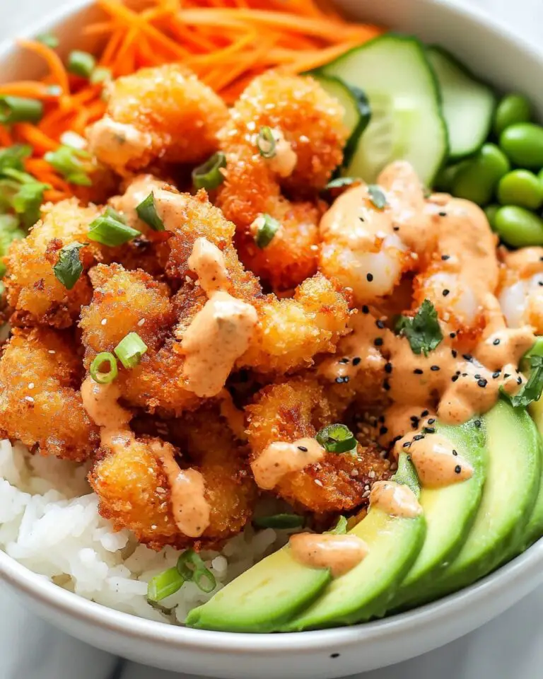 Bang Bang Shrimp Rice Bowl Recipe