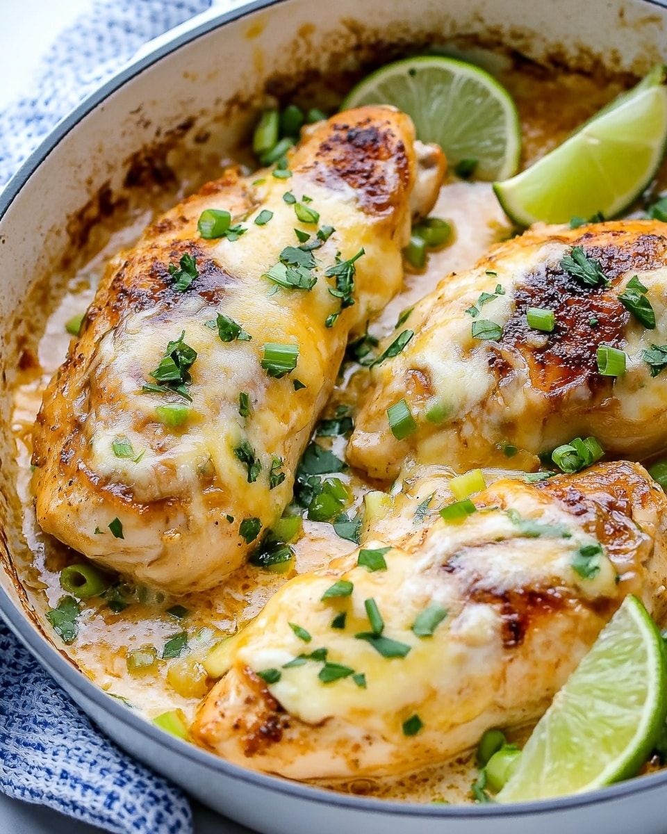 Salsa Verde Chicken Skillet Recipe