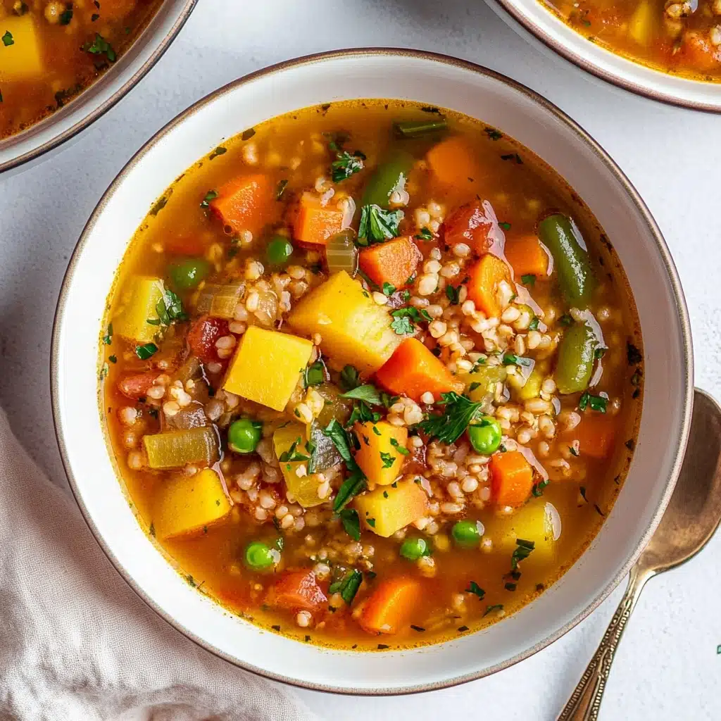 Vegetable Barley Soup Recipe - Recipe Image