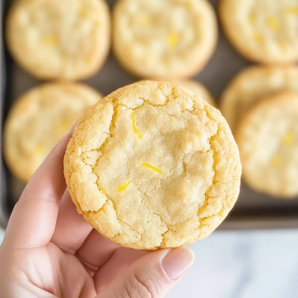 Lemon Sugar Cookies Recipe - Recipe Image