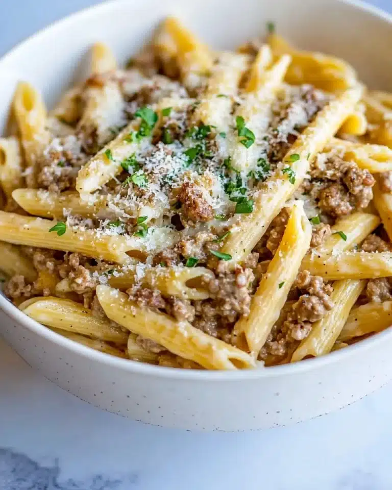 Creamy Sausage Pasta Recipe