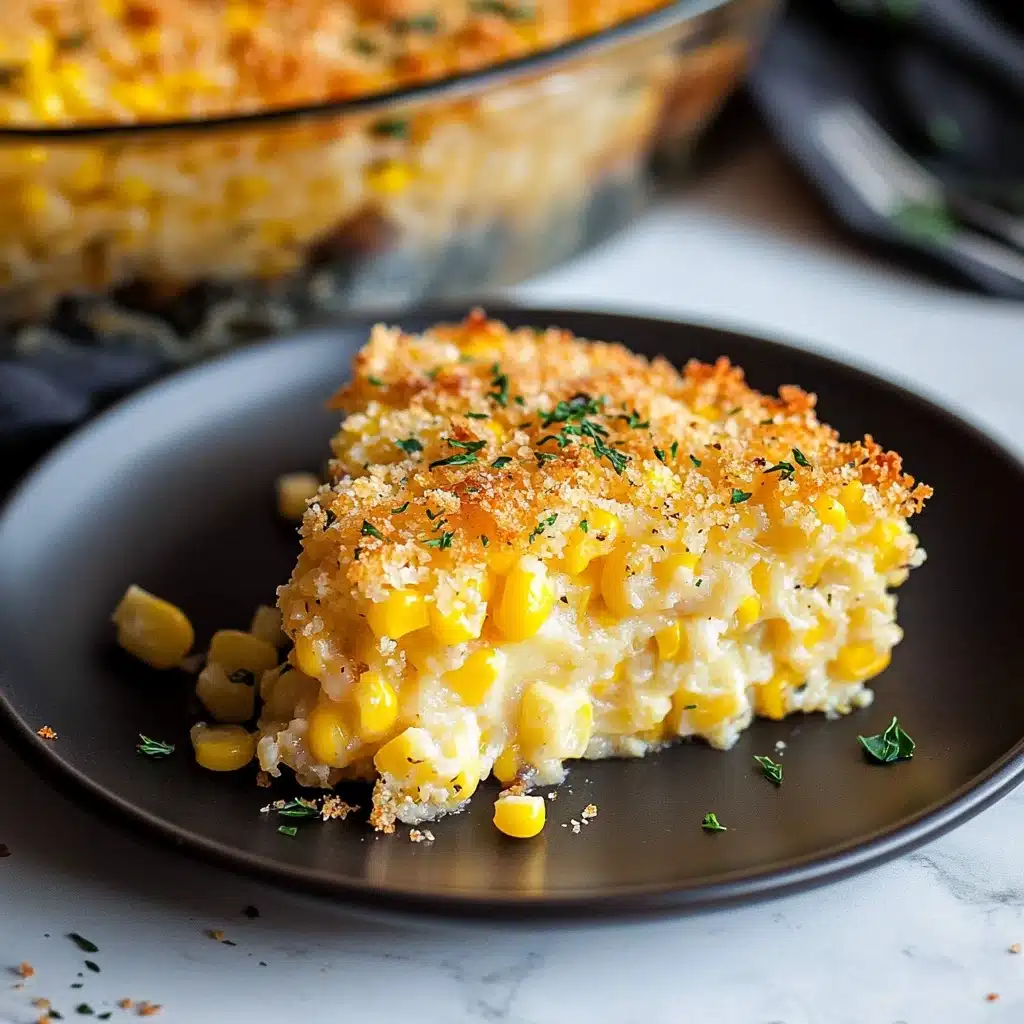 Cheddar Sweet Corn Pie Recipe - Recipe Image
