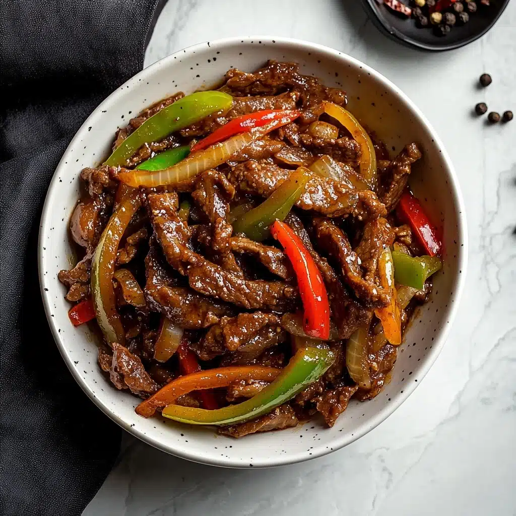 Black Pepper Beef Recipe - Recipe Image