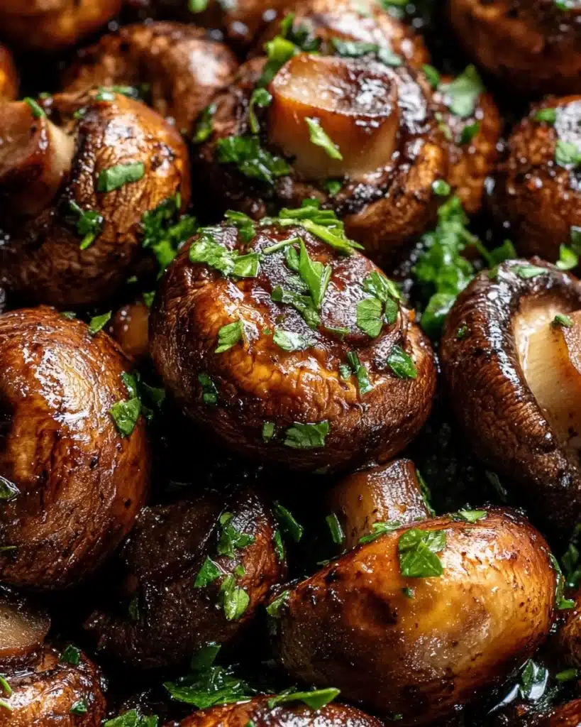 Garlic Mushrooms Recipe