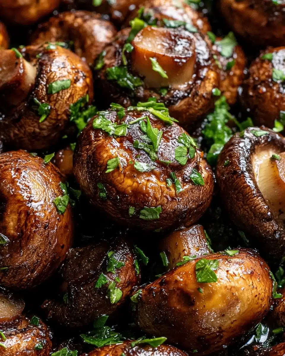 Garlic Mushrooms Recipe
