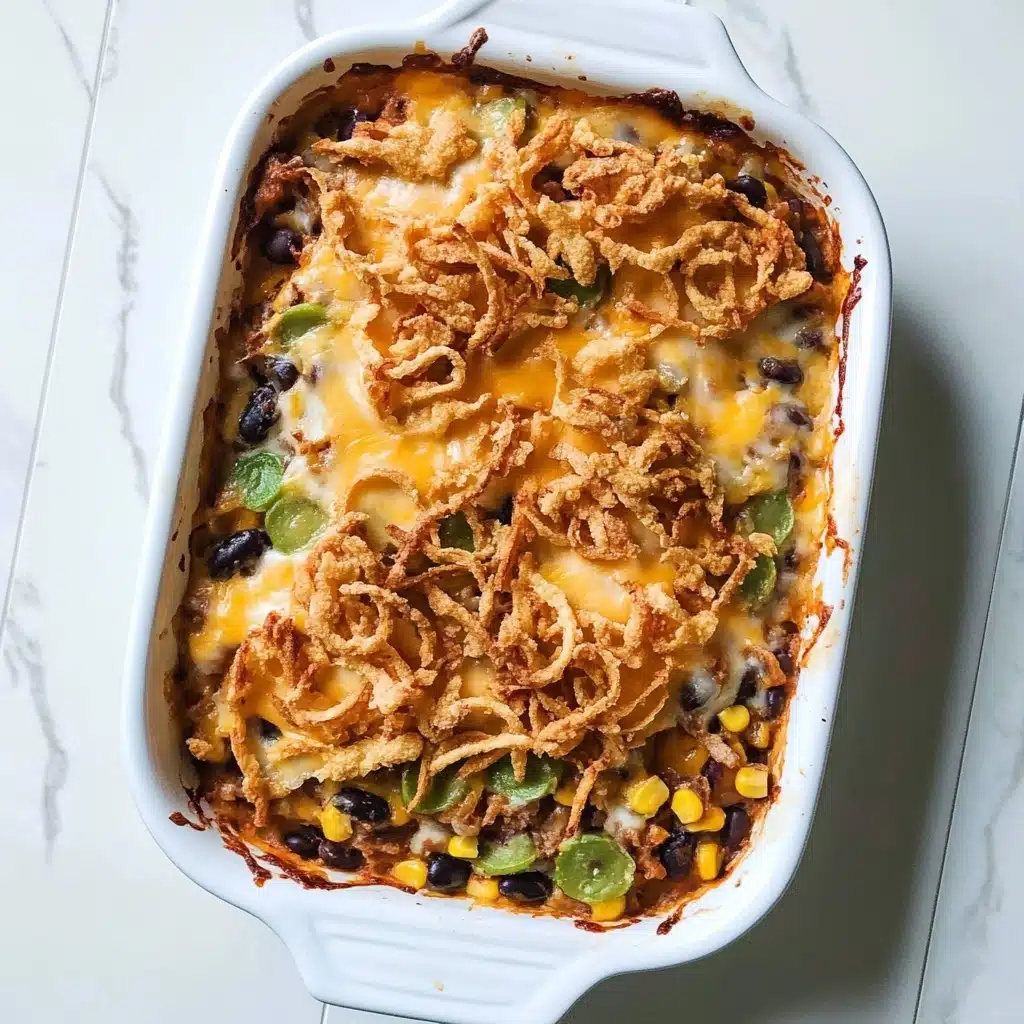 Shredded BBQ Chicken Casserole Recipe - Recipe Image