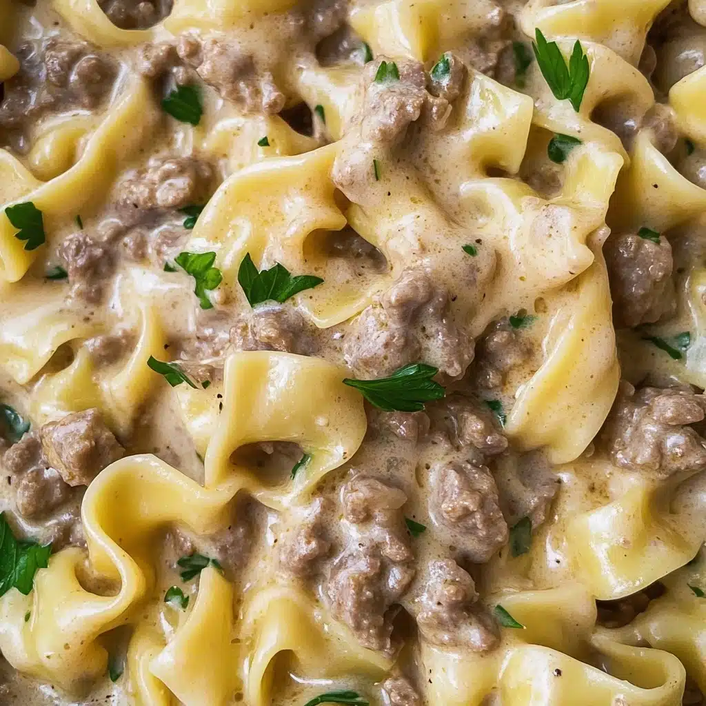 30-Minute Ground Beef Stroganoff Recipe - Recipe Image