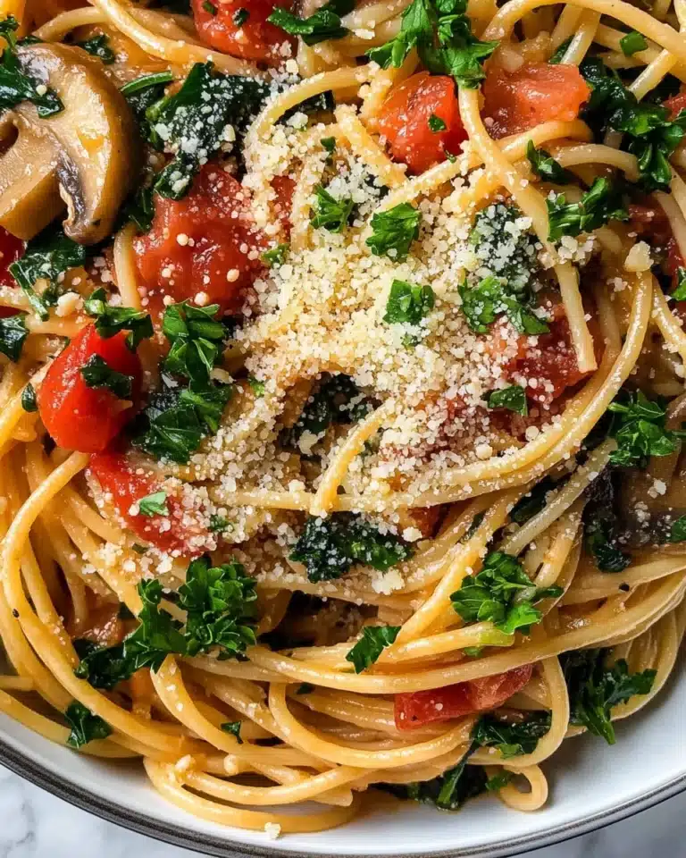 One-Pot Vegetarian Spaghetti Recipe