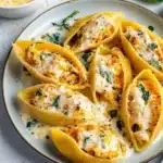 Vegan Pumpkin Ricotta Stuffed Shells Recipe
