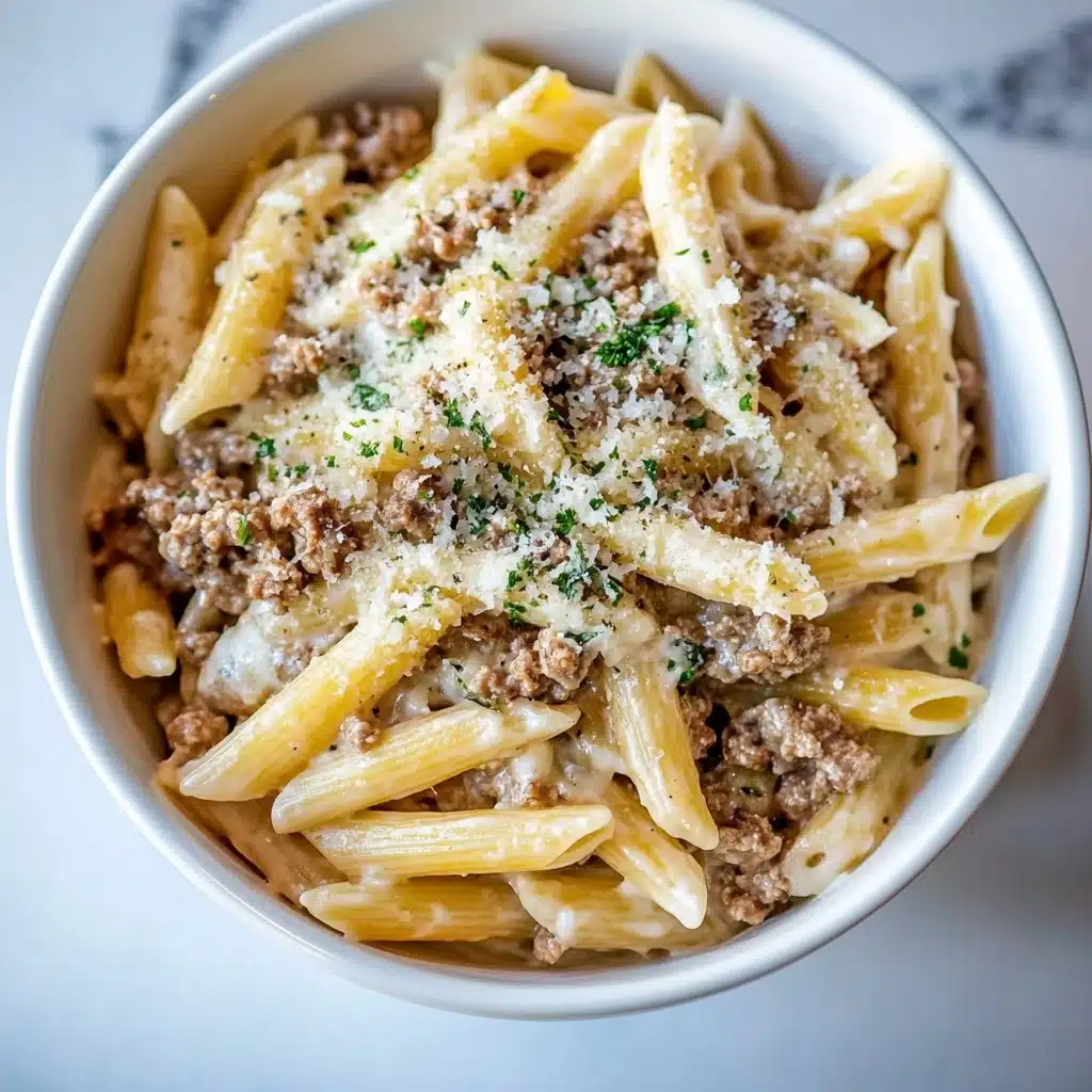 Creamy Sausage Pasta Recipe - Recipe Image
