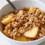 Healthy Breakfast Apple Crumble Recipe