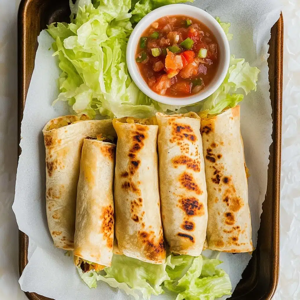 Easy Gluten-Free Chicken Taquitos Recipe - Recipe Image