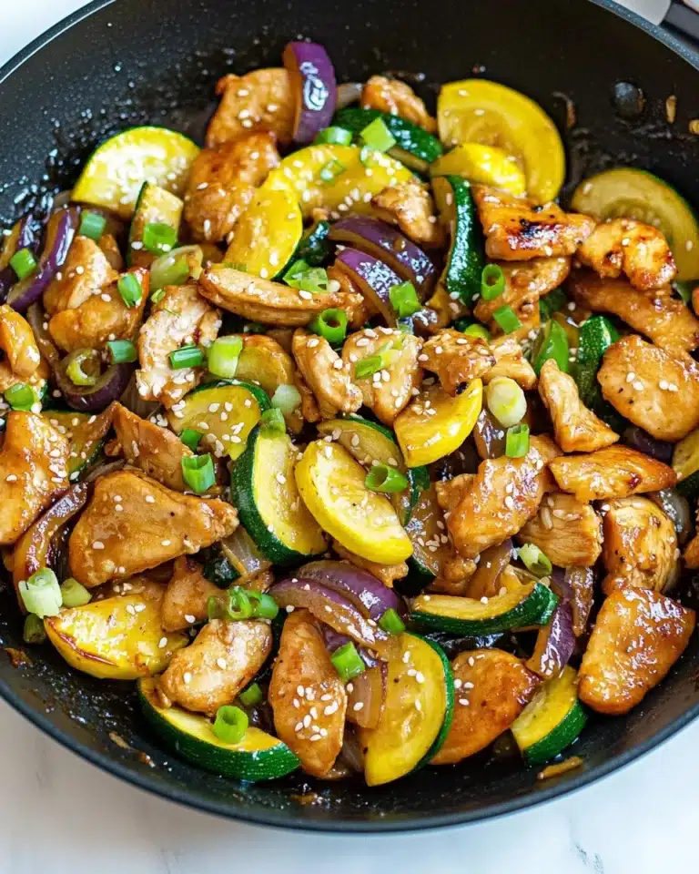 Zucchini Stir Fry Recipe