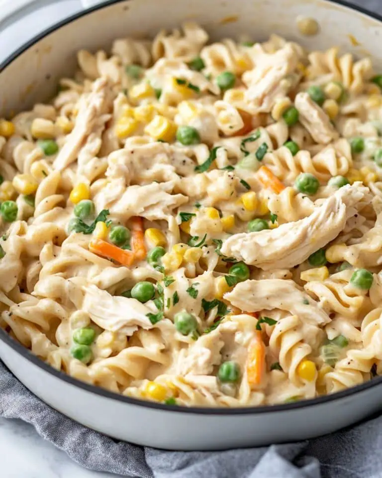 Chicken Pot Pie Pasta Recipe
