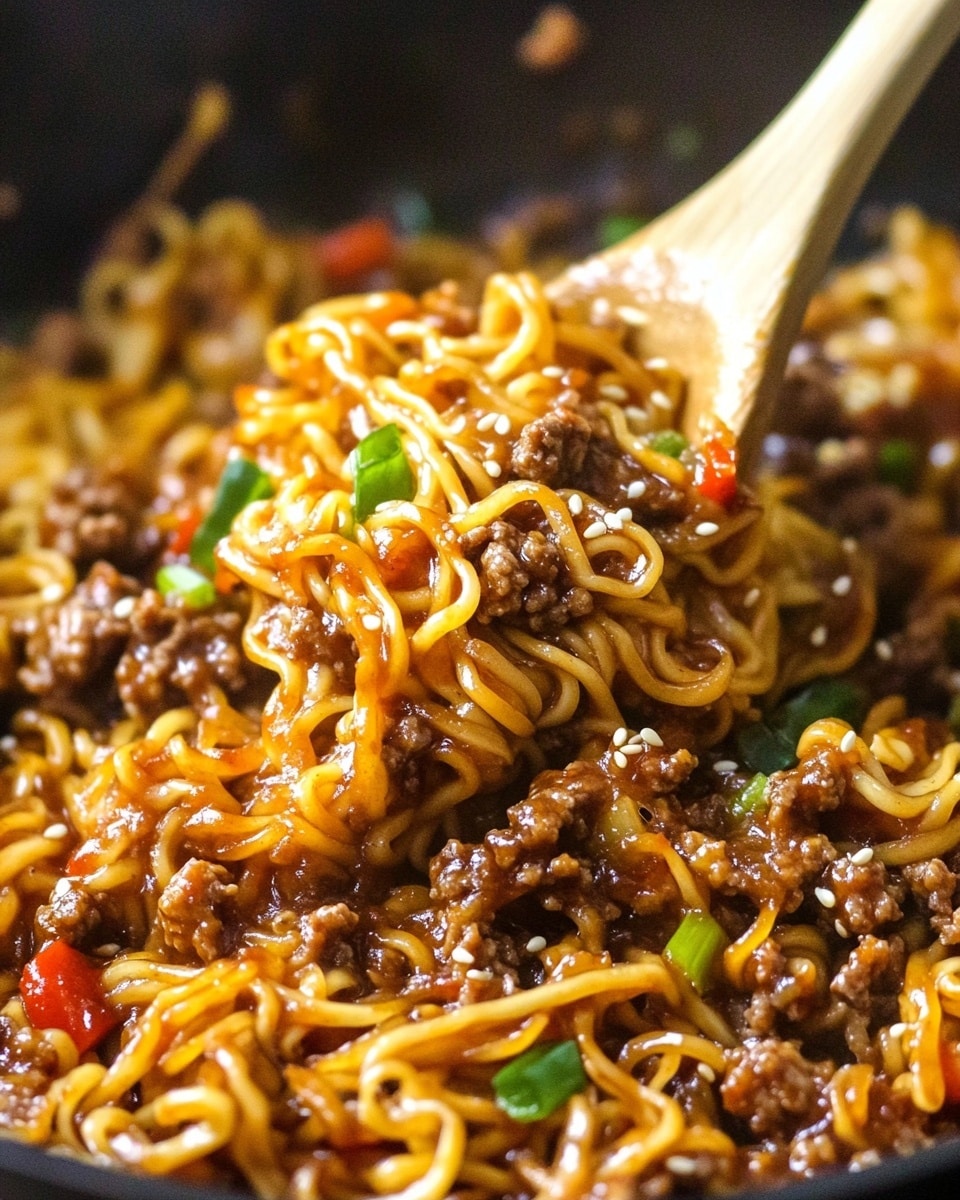 Slow Cooker Beef Ramen Recipe - Recipe Image