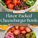 Cheeseburger Bowls Recipe