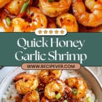 10 Minute Honey Garlic Shrimp Recipe
