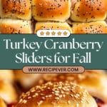 Turkey Cranberry Sliders Recipe