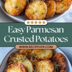 Parmesan Crusted Potatoes Recipe